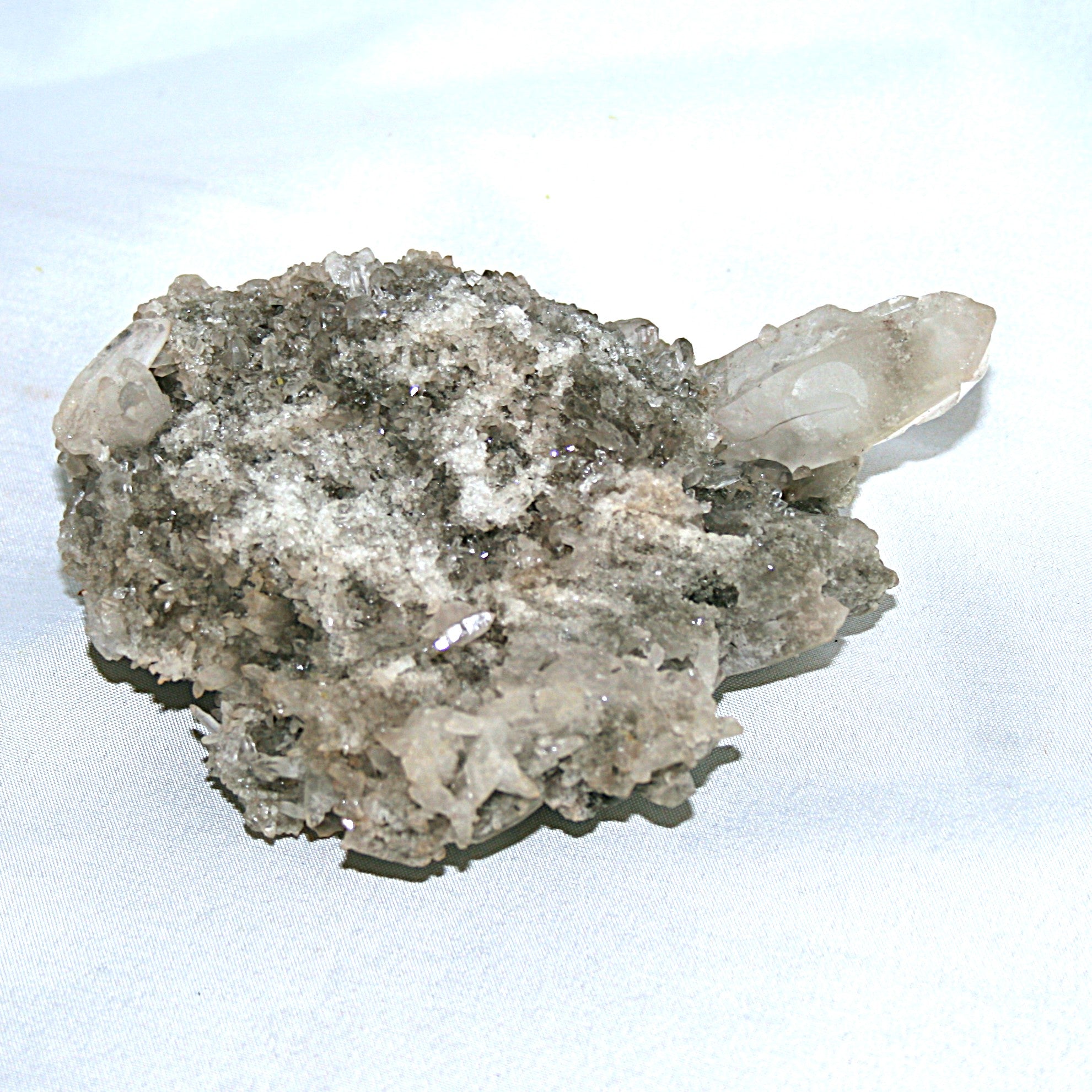 Calcite and Quartz Druzy Matrix