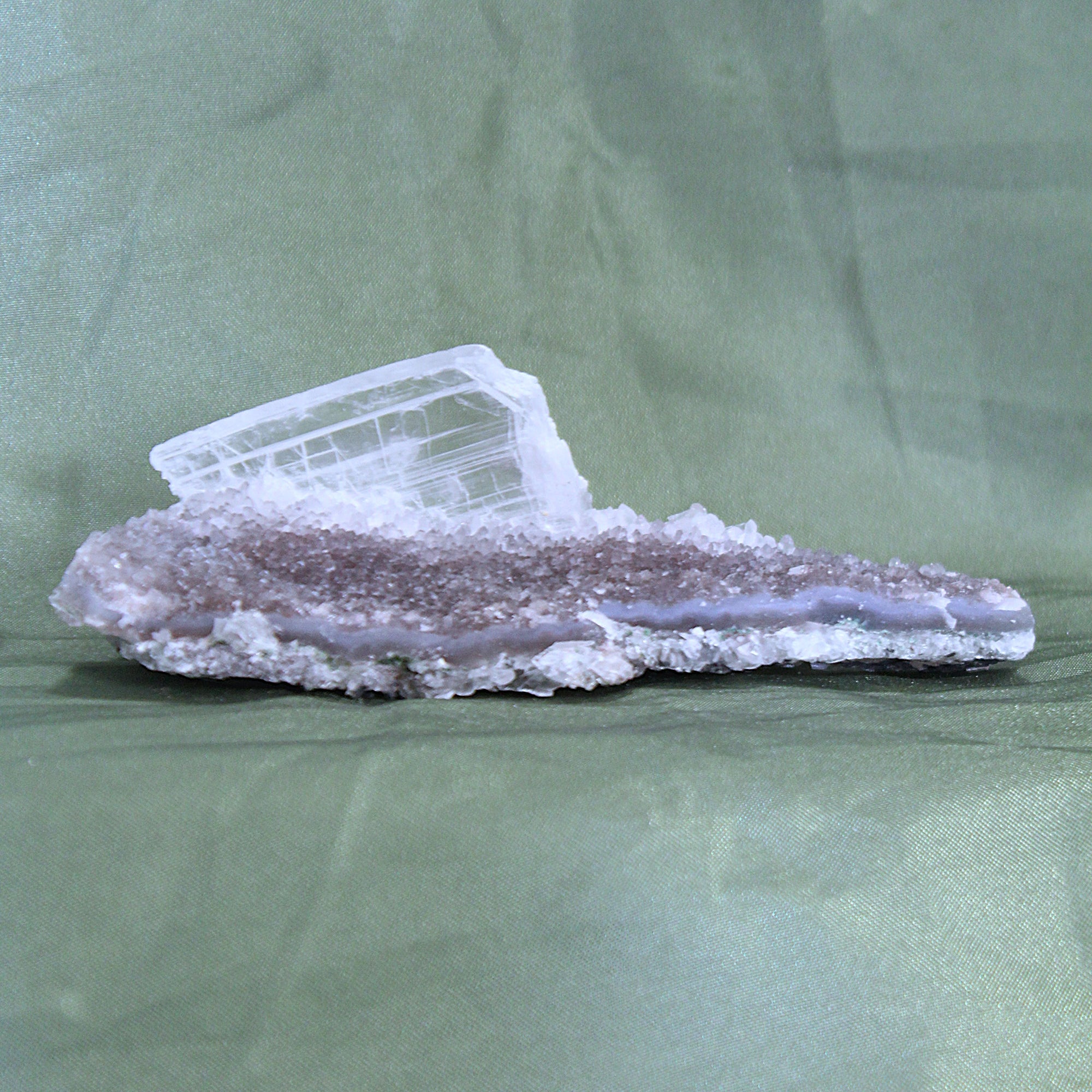 Amethyst & Selenite Matrix