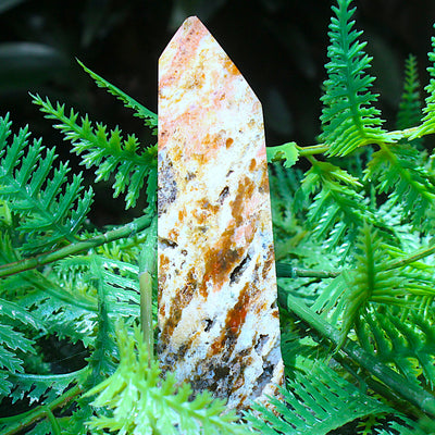 Calcite with Apatite Tower