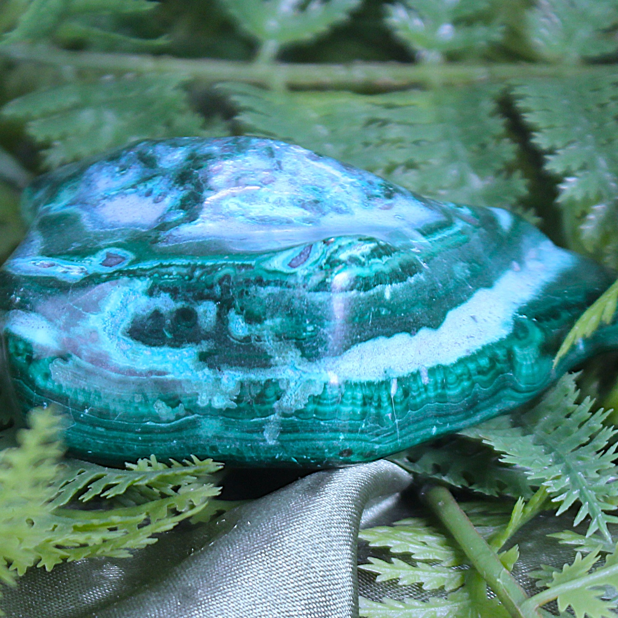 Polished Malachite