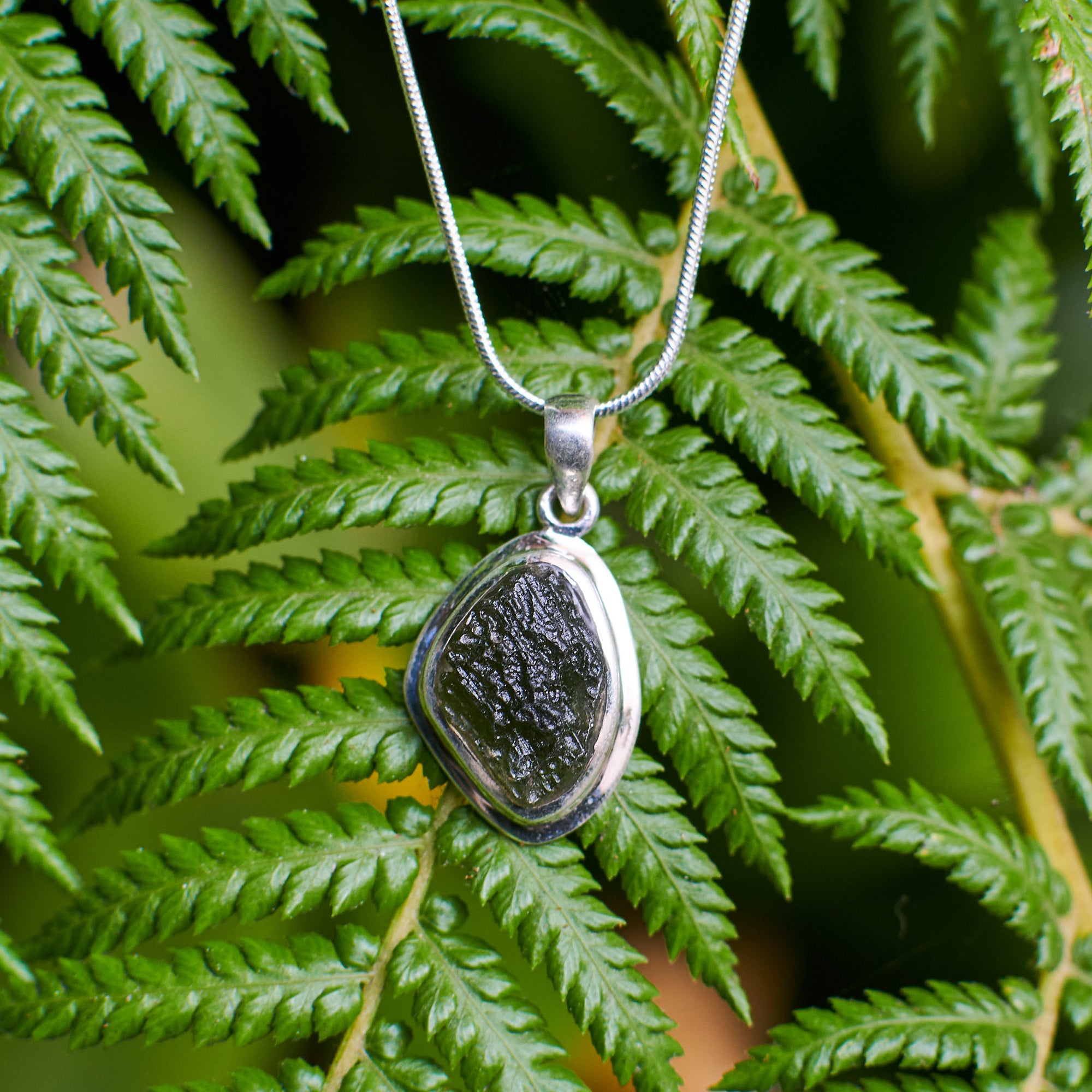 Moldavite Pendant