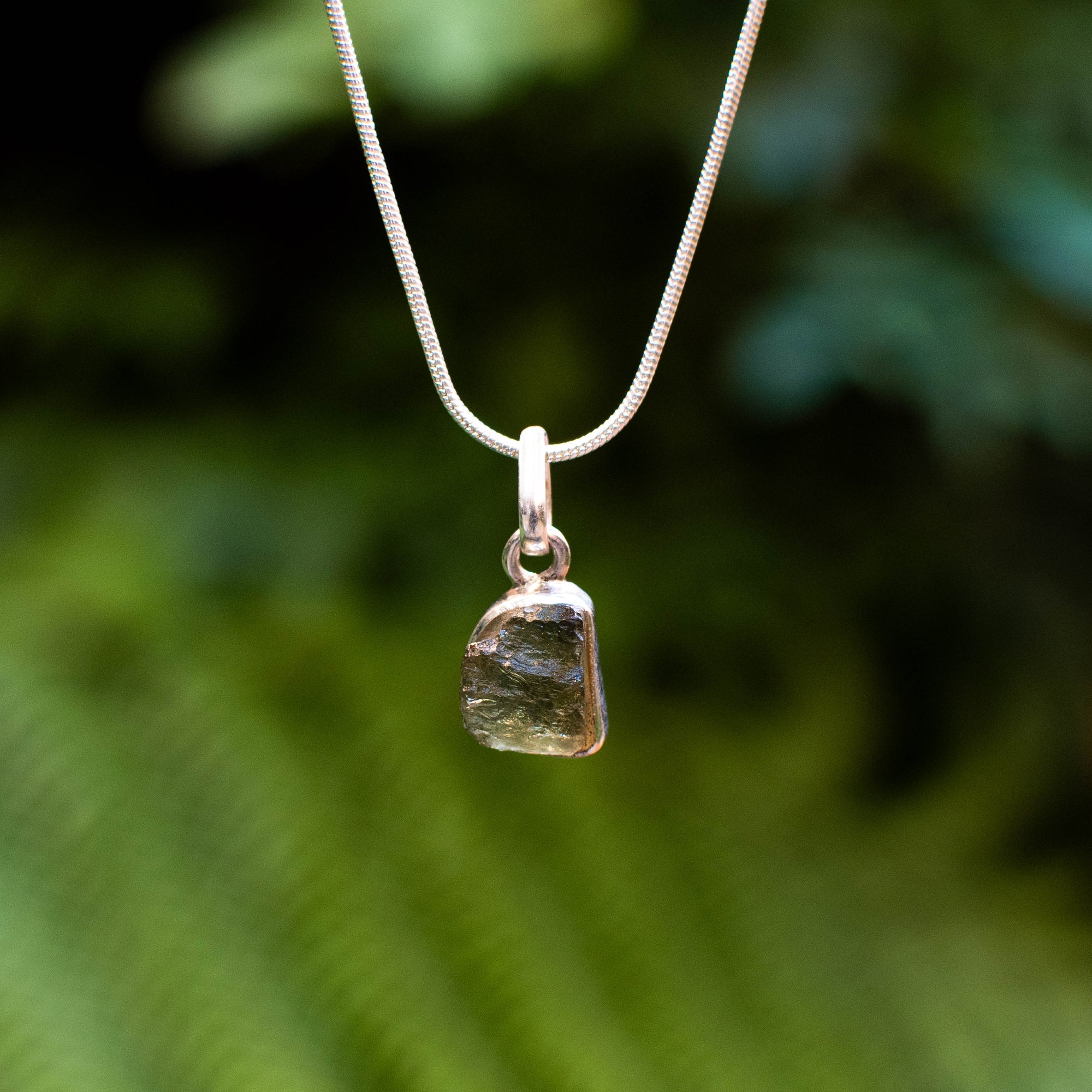 Moldavite Pendant