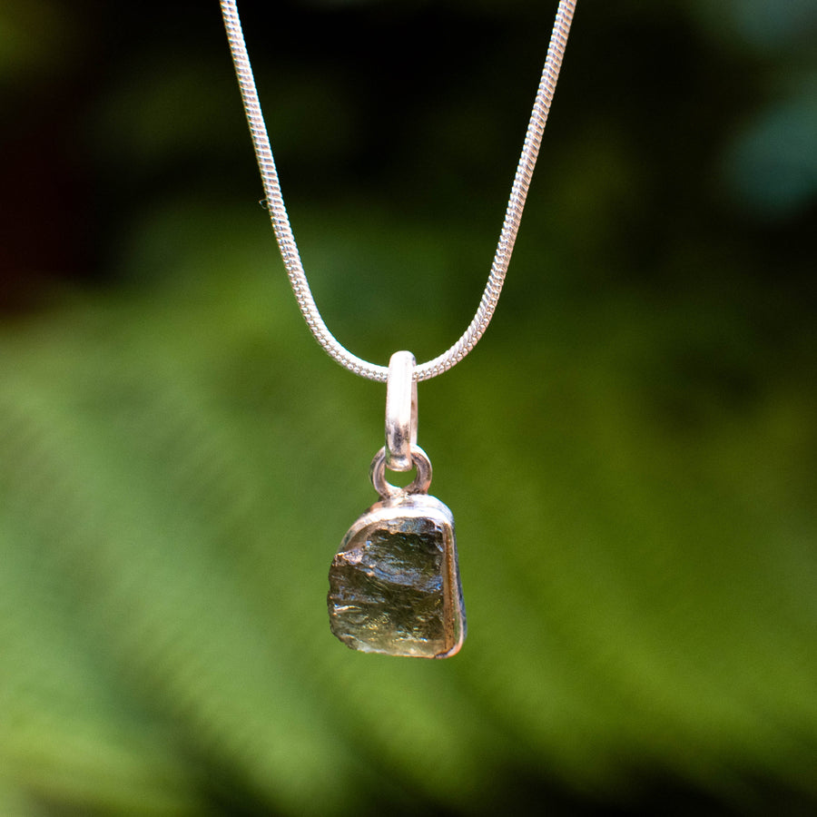 Moldavite Pendant