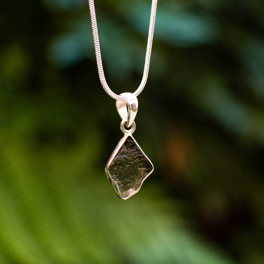 Moldavite Pendant