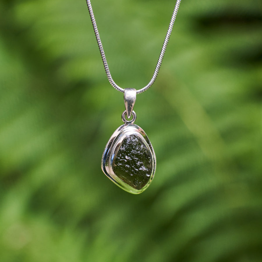 Moldavite Pendant