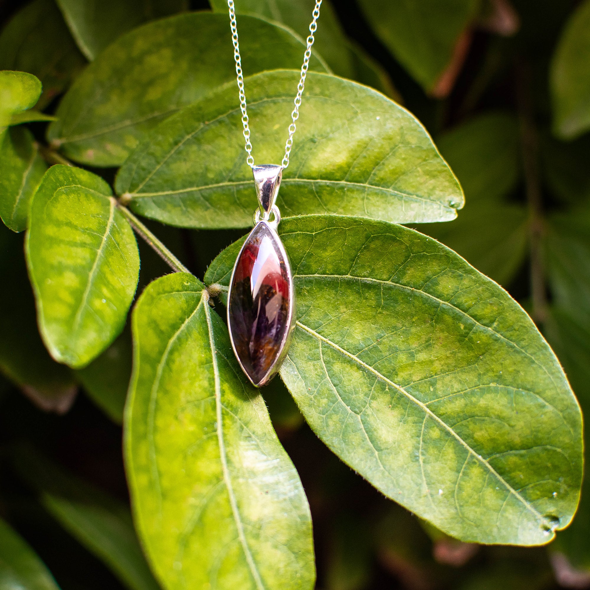 Cacoxenite Super Seven Necklace