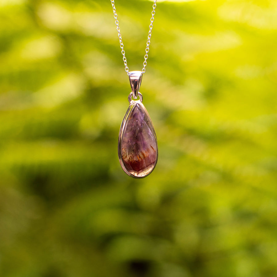 Cacoxenite Super Seven Necklace