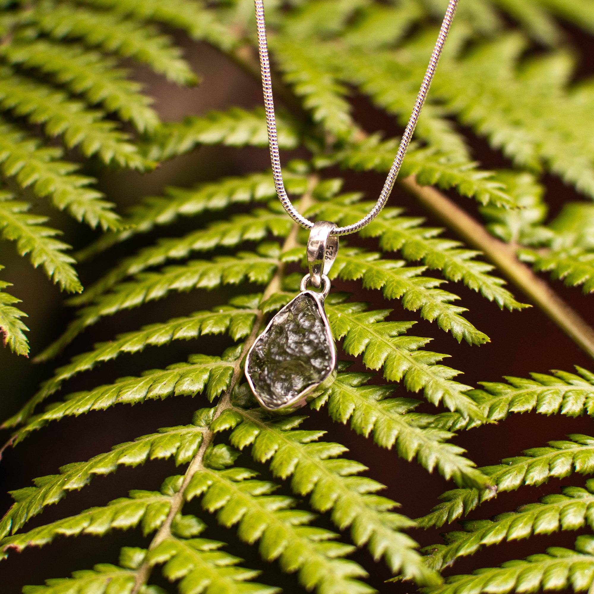 Genuine Moldavite Pendant