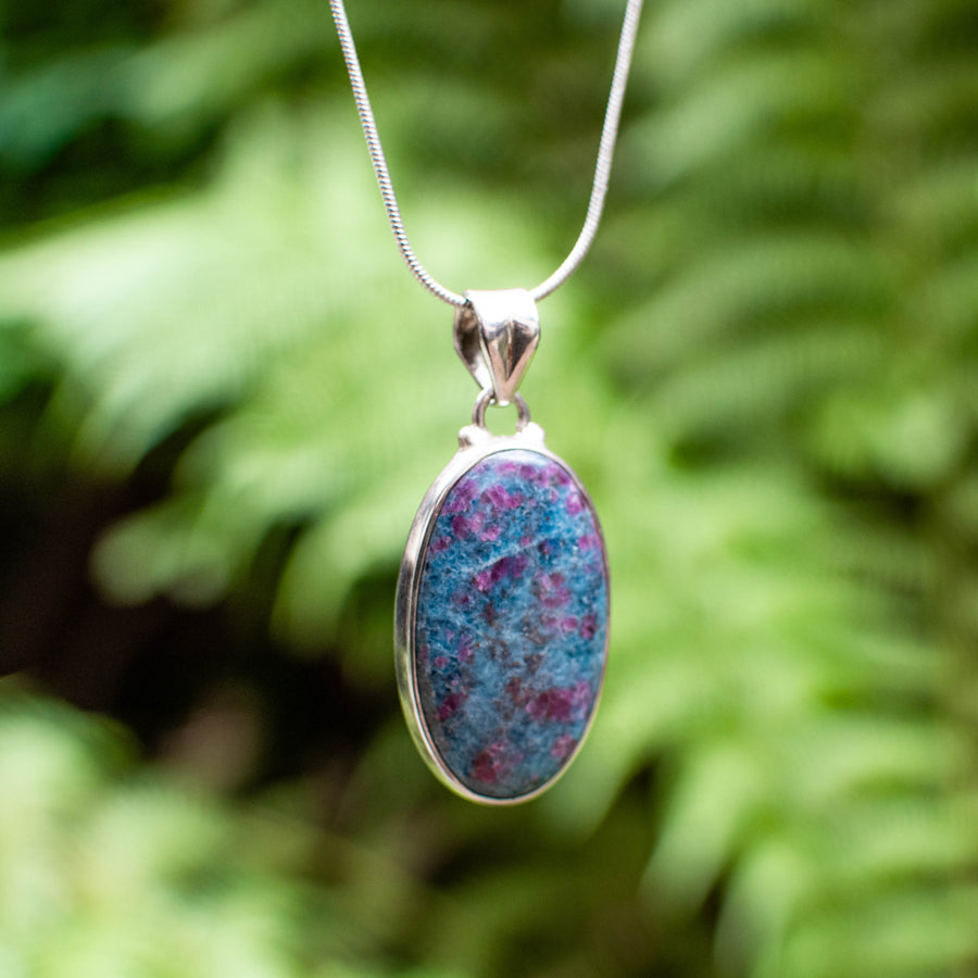 Ruby Kyanite Pendant
