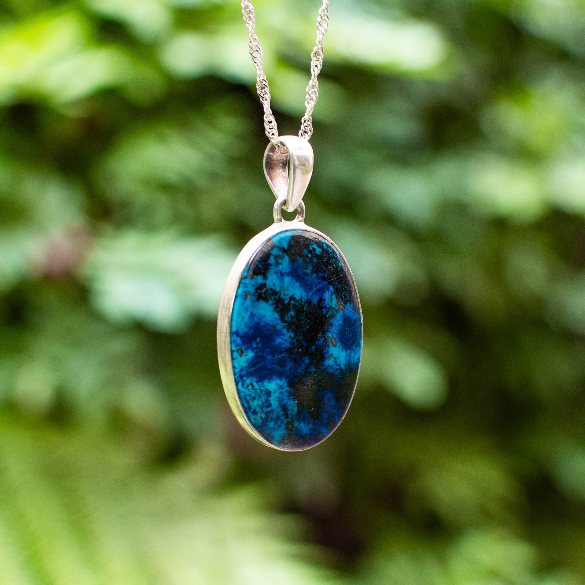 Shattuckite Pendant