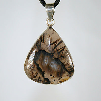 Tourmalinated Quartz Pendant