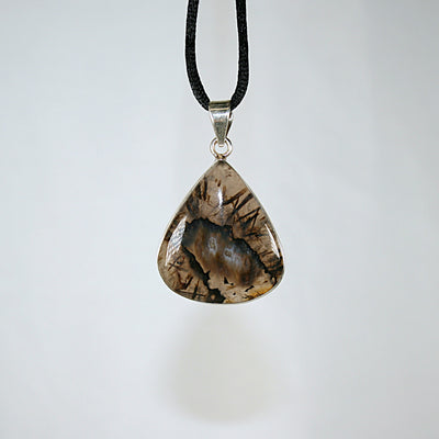 Tourmalinated Quartz Pendant