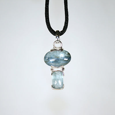 Polished Aquamarine Pendant