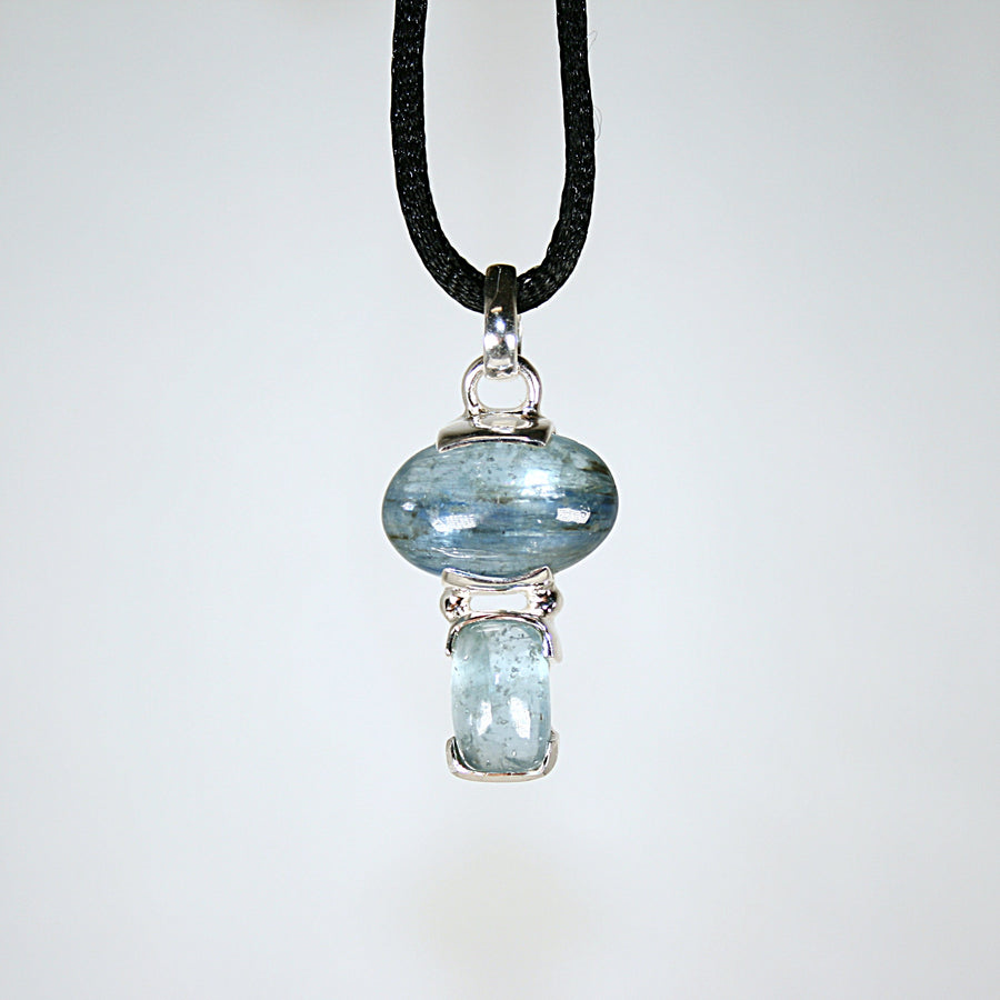 Polished Aquamarine Pendant