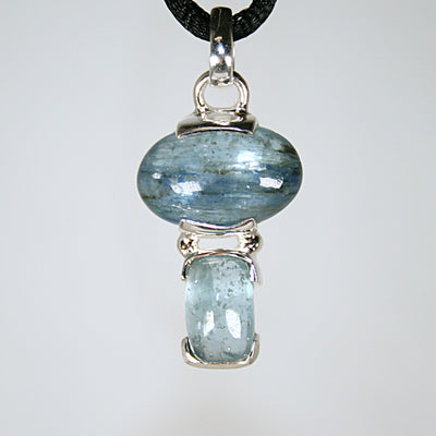 Polished Aquamarine Pendant