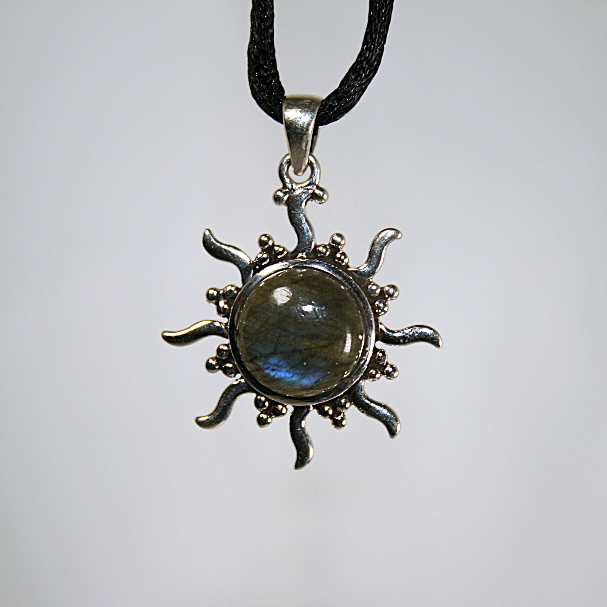 Labradorite Sun Pendant