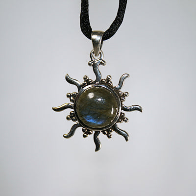 Labradorite Sun Pendant