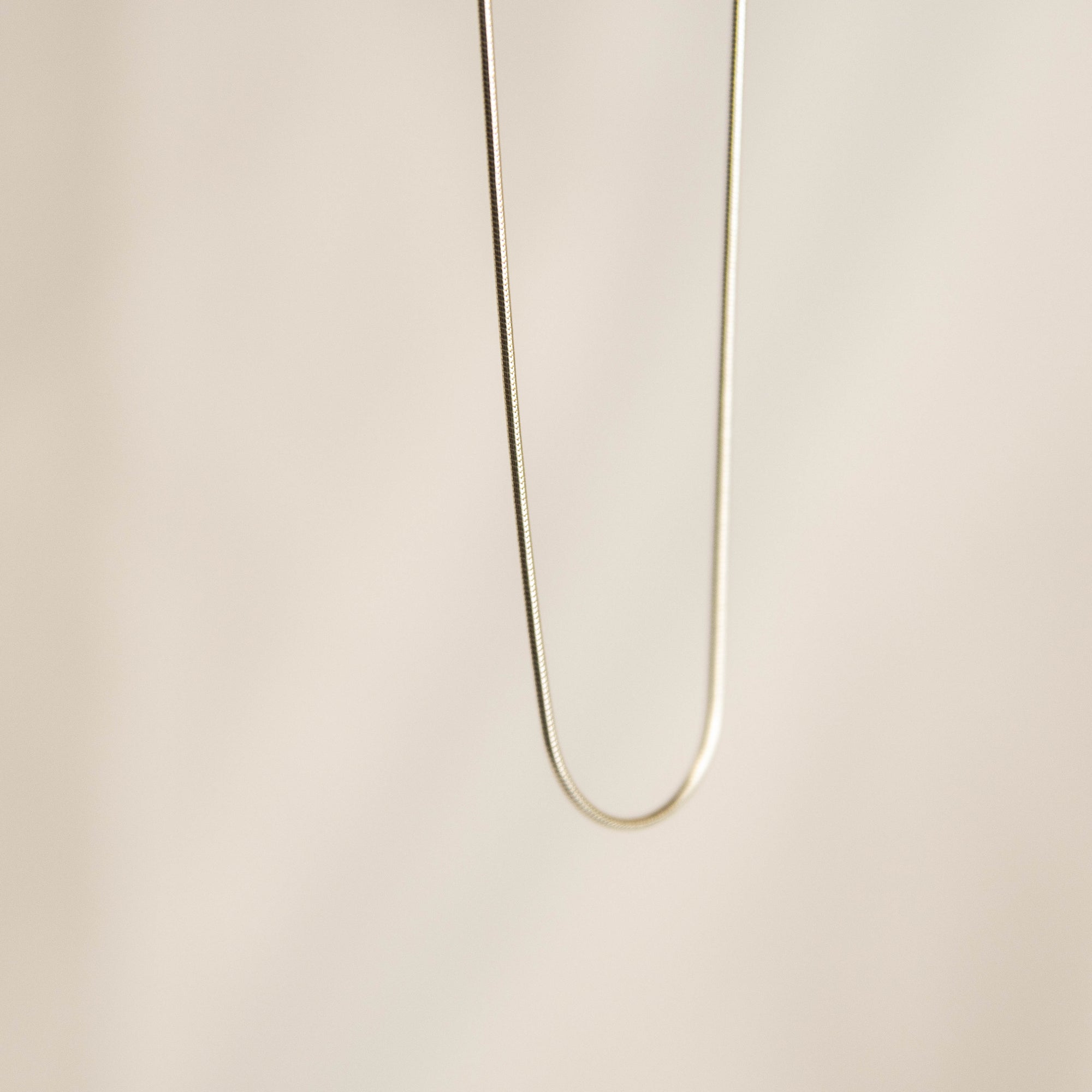 Adjustable Sterling Silver Snake Chain