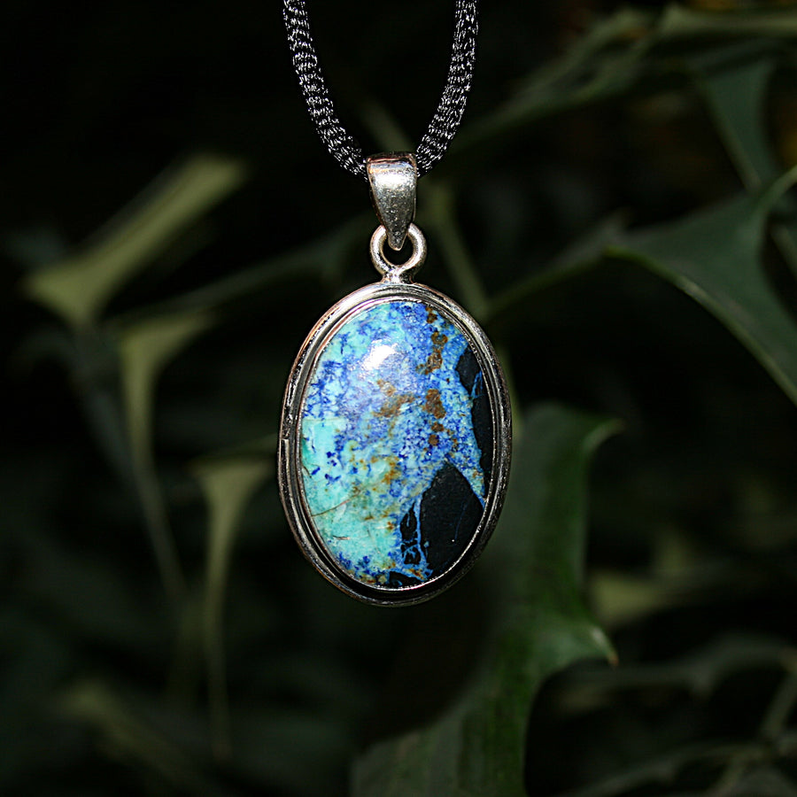 Shattuckite Pendant