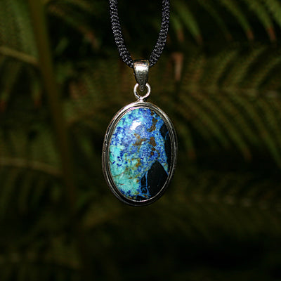 Shattuckite Pendant