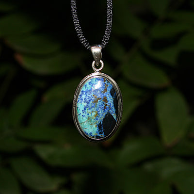 Shattuckite Pendant