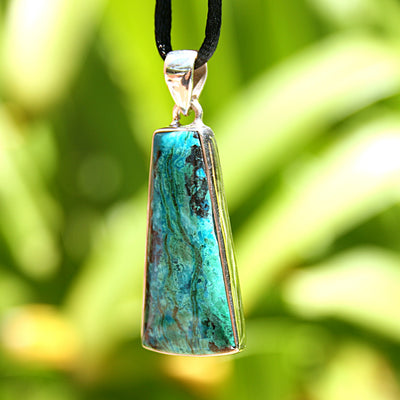 Chrysocolla Pendant