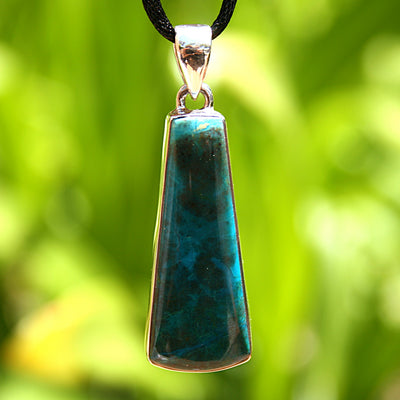 Chrysocolla Pendant