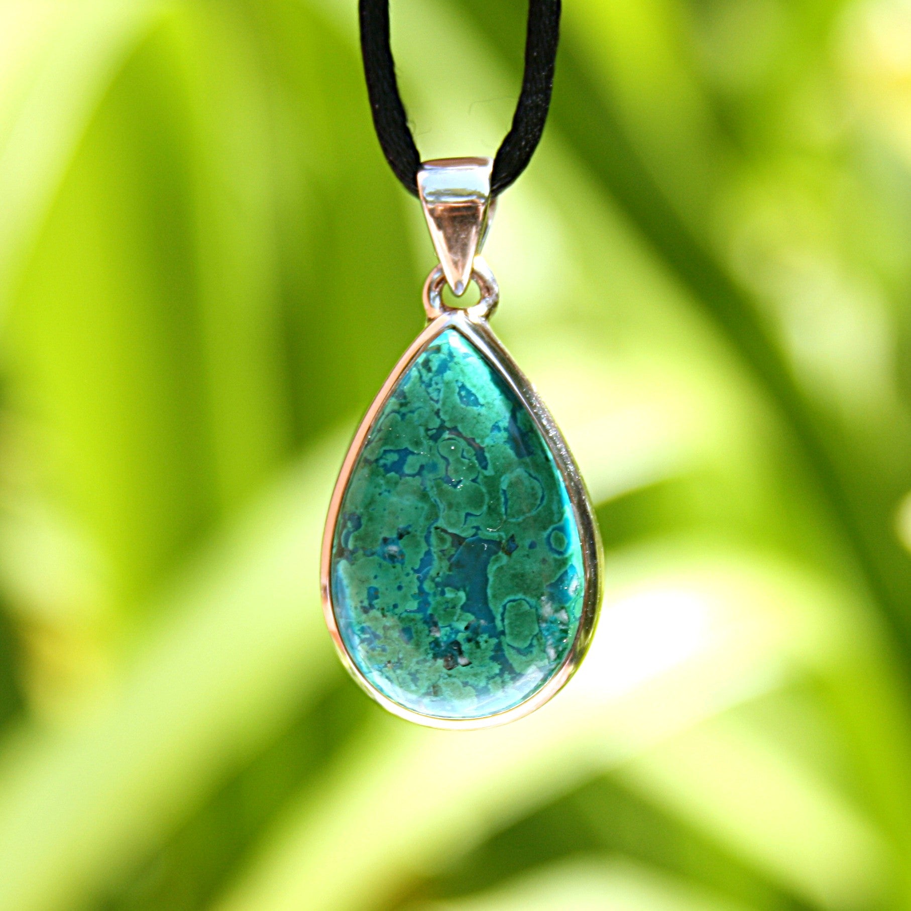 Chrysocolla Pendant