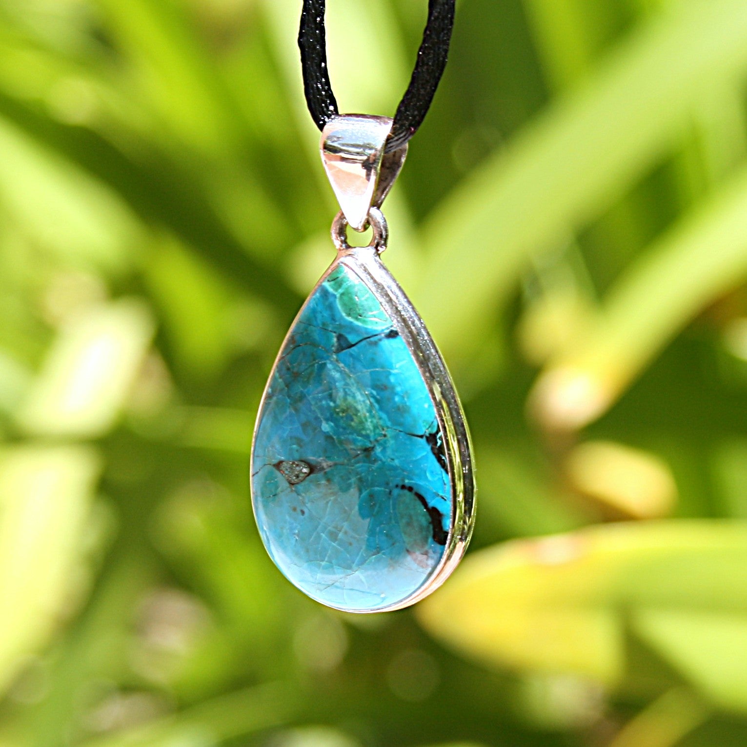 Chrysocolla Pendant