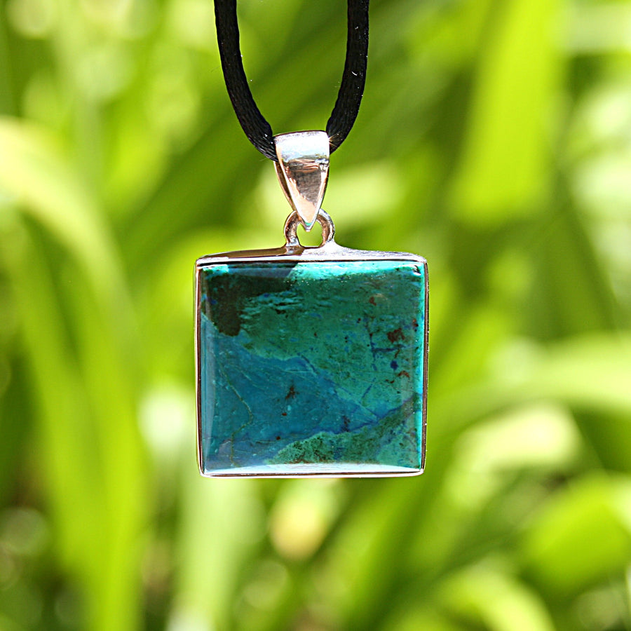 Chrysocolla Pendant