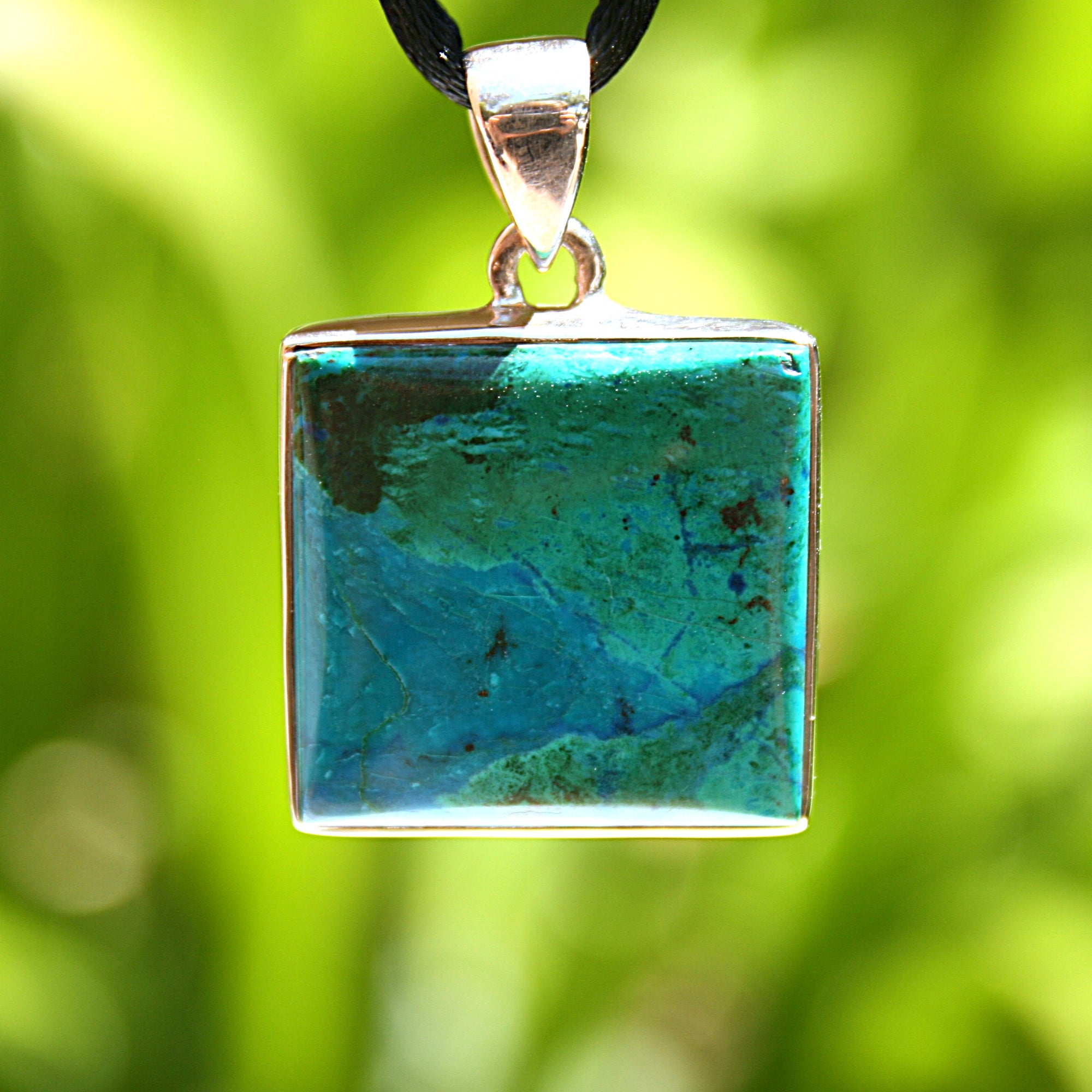 Chrysocolla Pendant