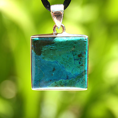 Chrysocolla Pendant