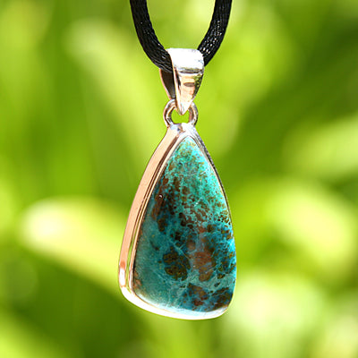 Chrysocolla Pendant