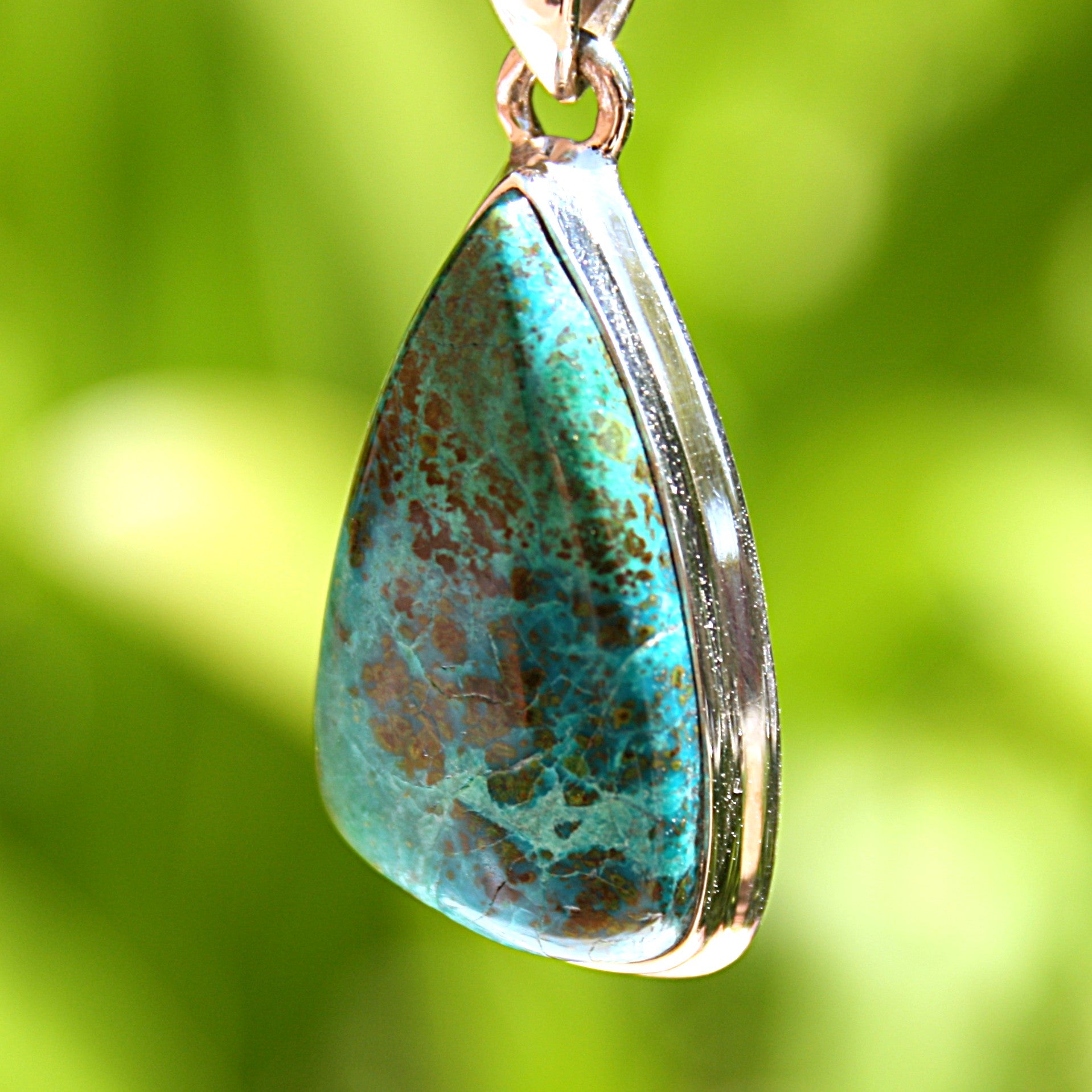 Chrysocolla Pendant
