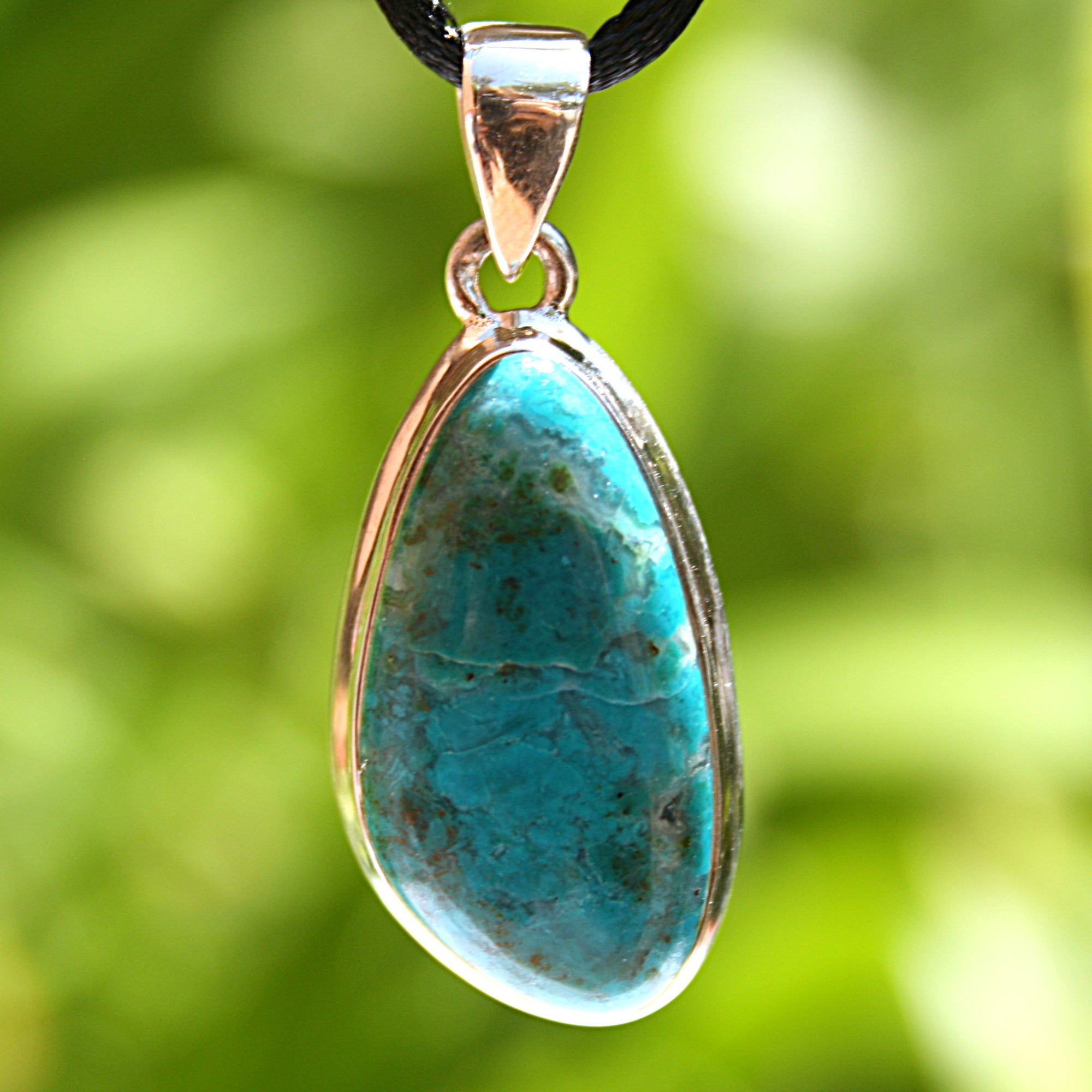Chrysocolla Pendant