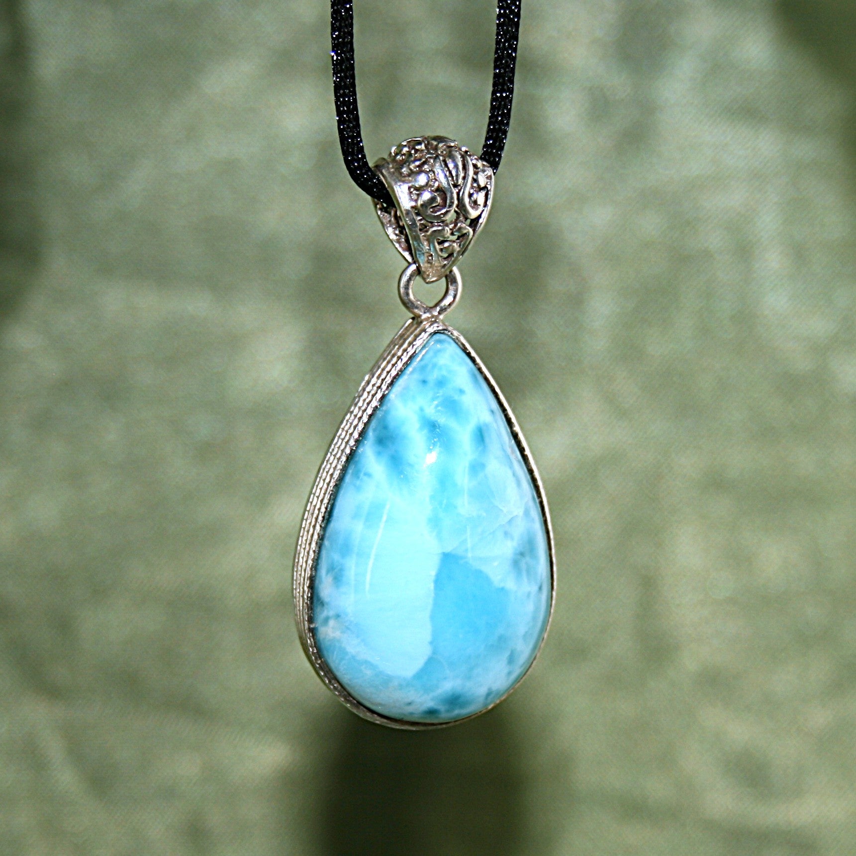 Larimar Pendant