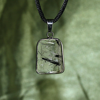 Rutilated Quartz Pendant