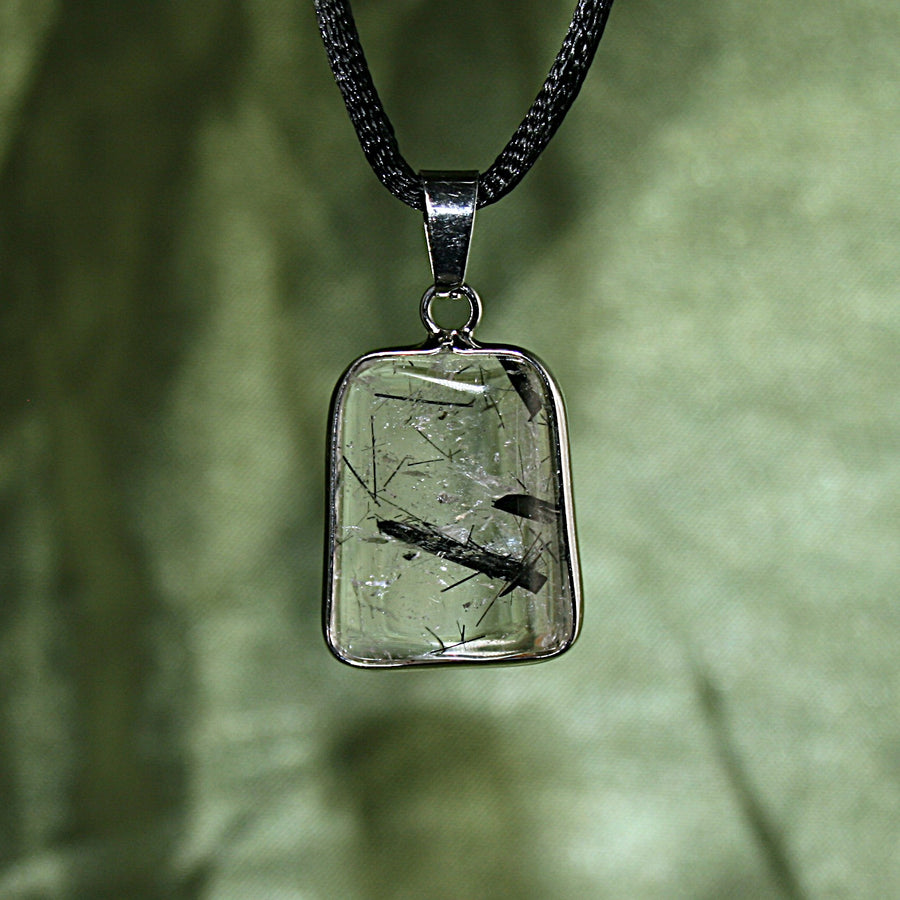 Rutilated Quartz Pendant