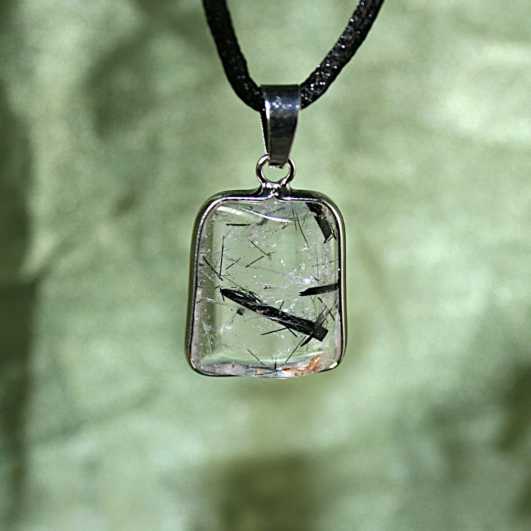 Rutilated Quartz Pendant