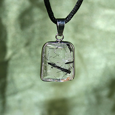 Rutilated Quartz Pendant