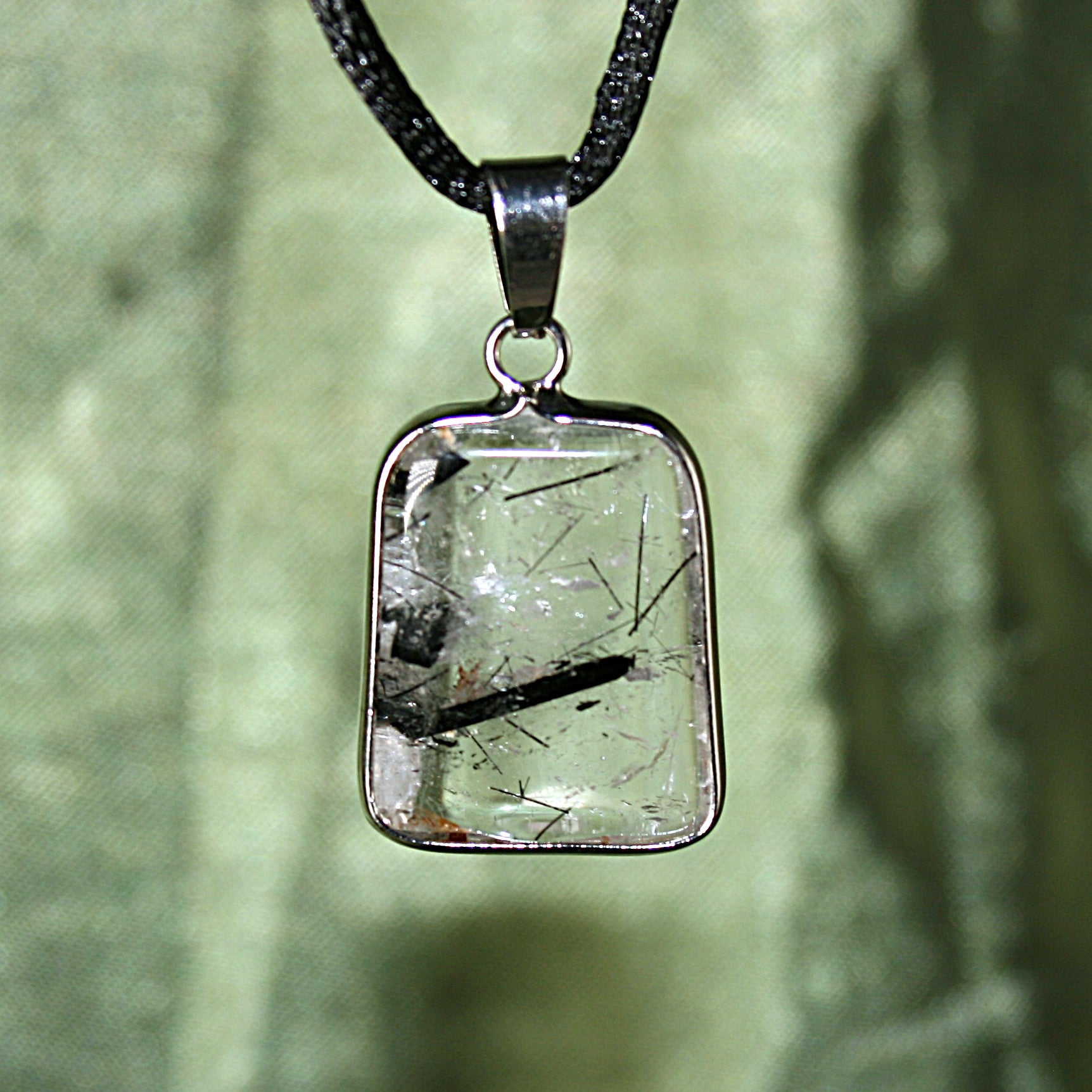 Rutilated Quartz Pendant