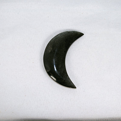 Silver Sheen Obsidian Moon (Multiple Available)