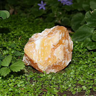 Raw Orange Calcite