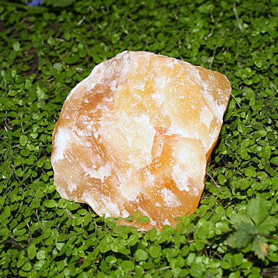Raw Orange Calcite