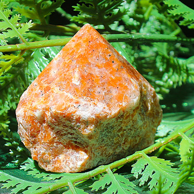 Orange Calcite Point