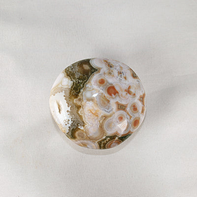 AAA Ocean Jasper Palm Stones (Multiple Available)