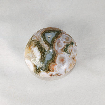 AAA Ocean Jasper Palm Stones (Multiple Available)
