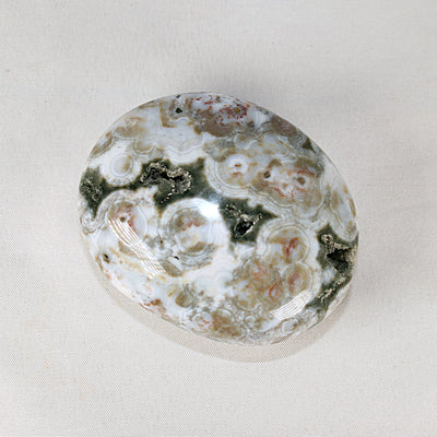 AAA Ocean Jasper Palm Stones (Multiple Available)