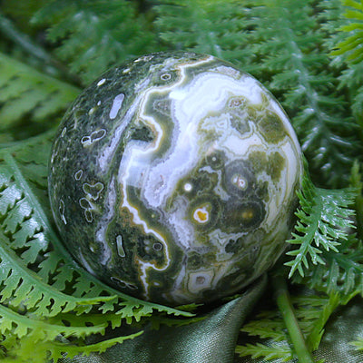 Ocean Jasper Sphere