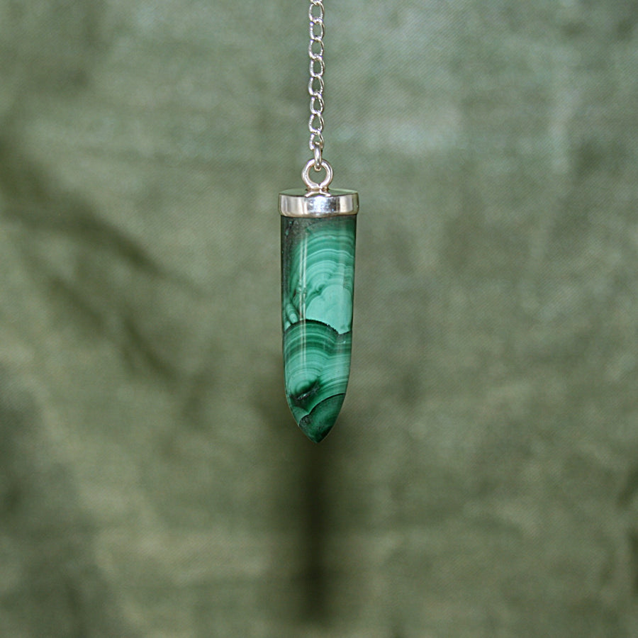 Malachite Pendulum